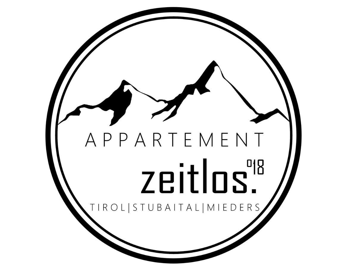 Appartement Zeitlos. °18 Mieders Eksteriør billede